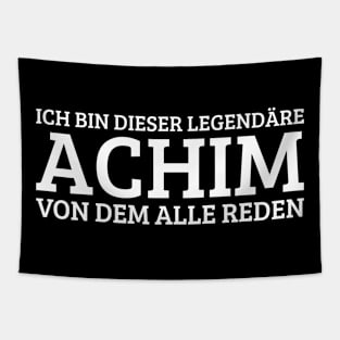 Achim Funny Saying Birthday First Name Tapestry