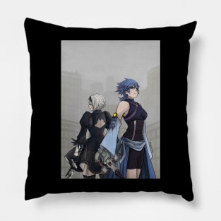 Aqua Nier Pillow