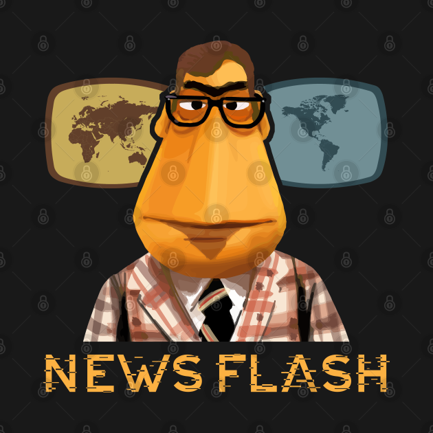 Disover Newsman News Flash - Muppets - T-Shirt