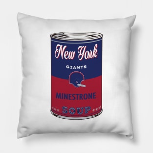 New York Giants Soup Can Pillow