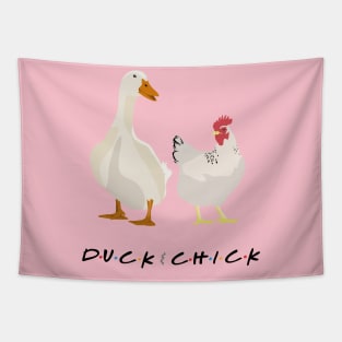 Duck and Chick Tapestry