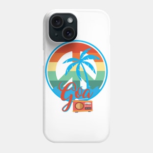 Goa India Tourist Hippie Beach Phone Case