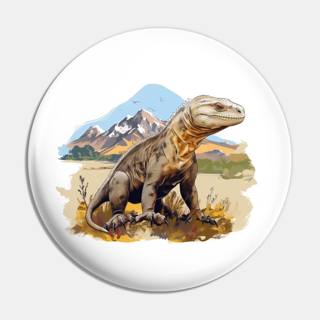 Komodo Dragon Pin by zooleisurelife