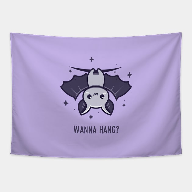 Wanna Hang! Tapestry by FunPun