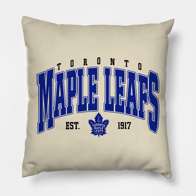 Maple Leafs 1917 Pillow by store novi tamala