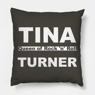 Queen of Rock "n" Roll - Tina Turner Pillow