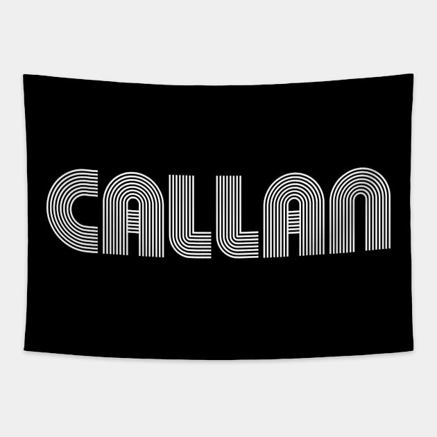 CALLAN Family Name Family Reunion Ideas Tapestry by Salimkaxdew