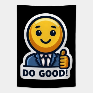 DO GOOD Emoji Tapestry