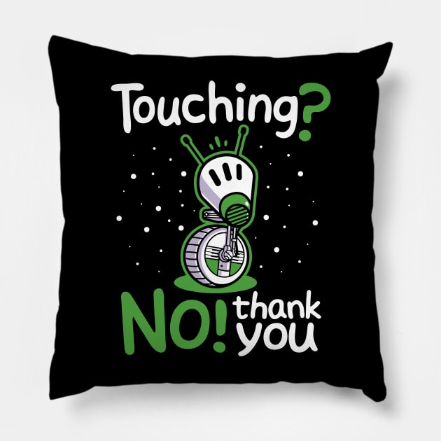 Touching? Pillow by demonigote