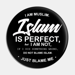 I AM MUSLIM Pin