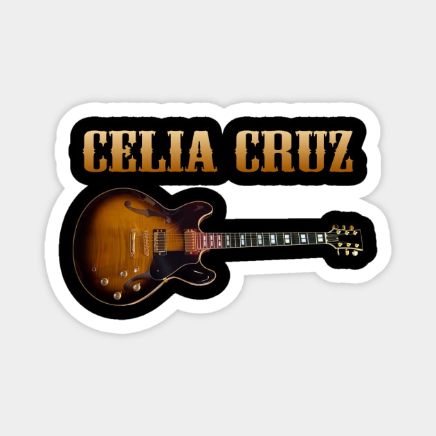 CELIA CRUZ SONG Magnet by Kiecx Art