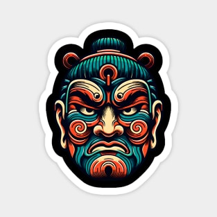 Sumo Wrestler Mask Magnet