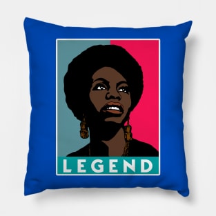 NINA SIMONE FAN ART Pillow