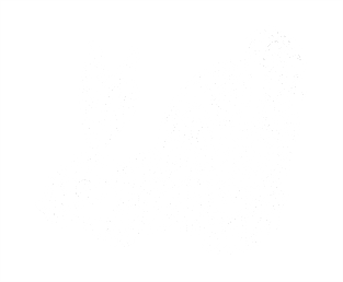 White Rabbit (Inverted) Magnet