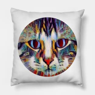 Fun floppy cat Pillow