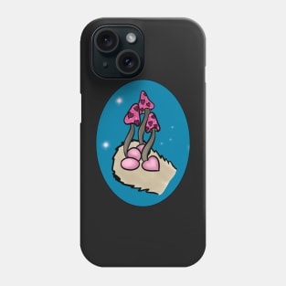 cat paw with mushies Phone Case