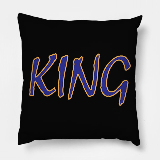 King Pillow by Liftedguru Arts