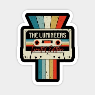 Graphic The Lumineers Proud Name Cassette Tape Vintage Birthday Gifts Magnet