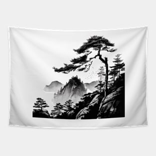 Japense forest Tapestry