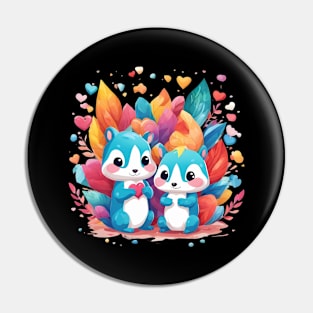 Squirrel Cuteness Pin