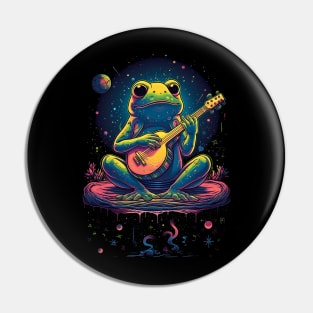 Froggy Space Jams: Galactic Banjo Bonanza Blast! Pin