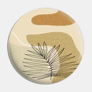 Abstract Life Pin