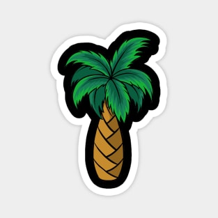 Palm Tree Summer Beach Palm Trees Magnet