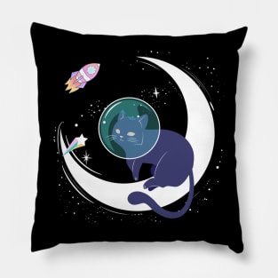 Moon Cat Pillow