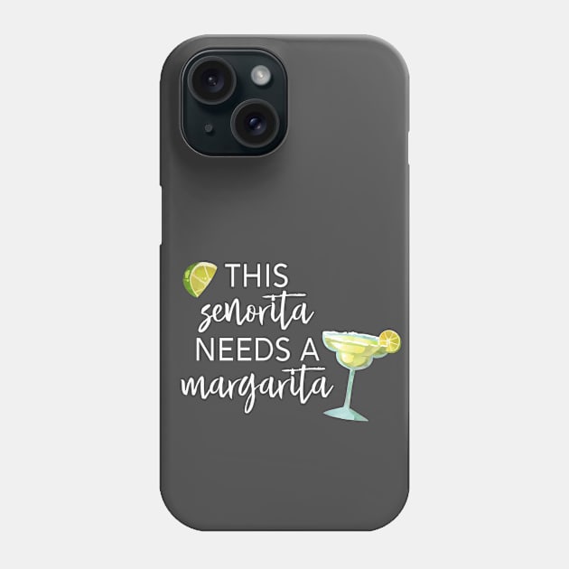 This Senorita needs a Margarita Phone Case by ColorFlowCreations