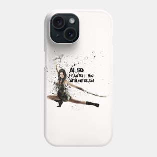 River Tam can kill you with her brain! Phone Case