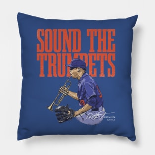 Edwin Diaz New York M Trumpets Pillow