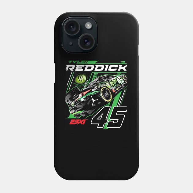 Tyler Reddick 23XI Beast Car Phone Case by ganisfarhan