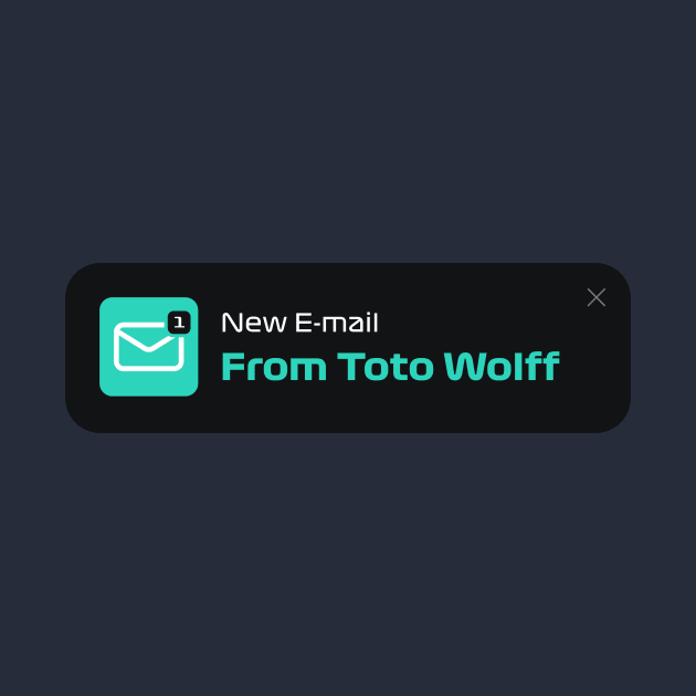 Toto Wolff Email by Onwards Upwards