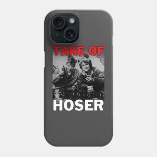 Take Off Hoser Halftone Phone Case