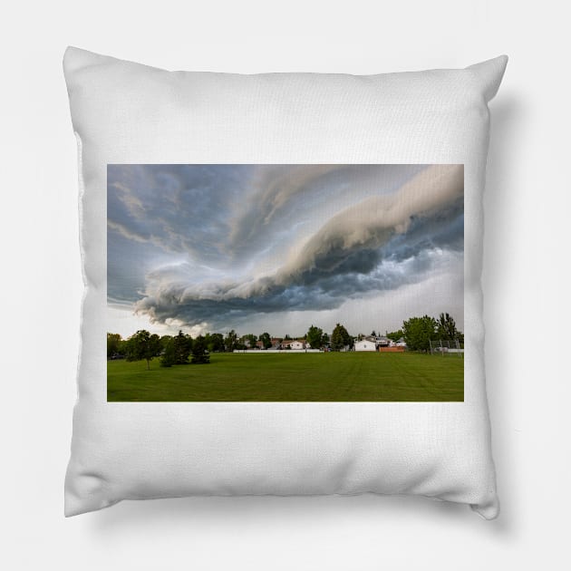 Storm Cloud Pillow by saku1997