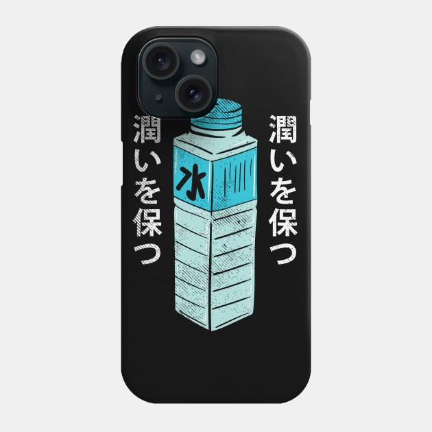 Harajuku Water Bottle Phone Case by maxdax