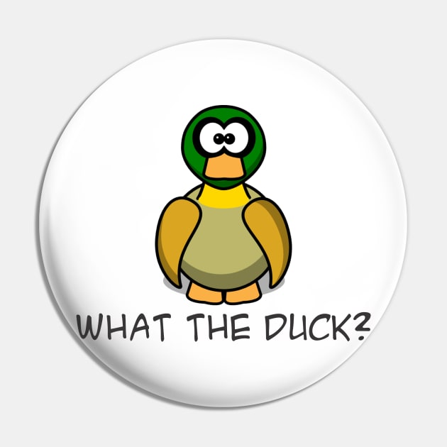 What the Duck? Pin by TNMGRAPHICS