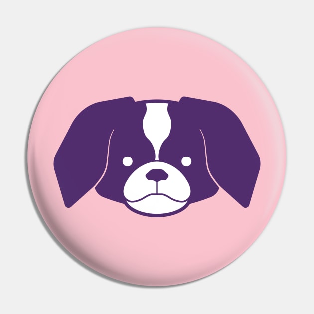 Pekingese (purple) Pin by SMcGuire