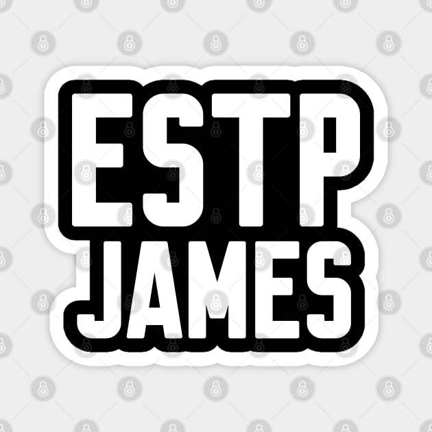 Personalized ESTP Personality type Magnet by WorkMemes