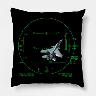 F-15 Strike Eagle locking on Sukhoi 30 MKI Pillow