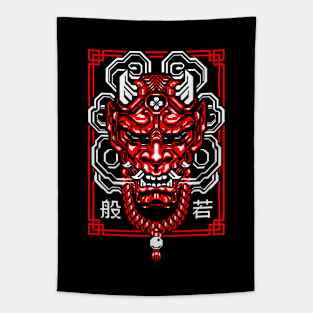 Cyber Hannya Tapestry