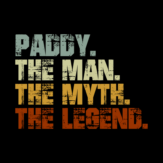 PADDY The Man The Myth The Legend by designbym