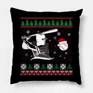 Christmas Baseball For Kids Men Ball Santa Pillow