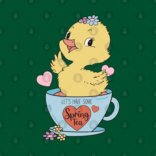Cute Chick in a cup to welcome spring - Easter Gift by ARTSYVIBES111