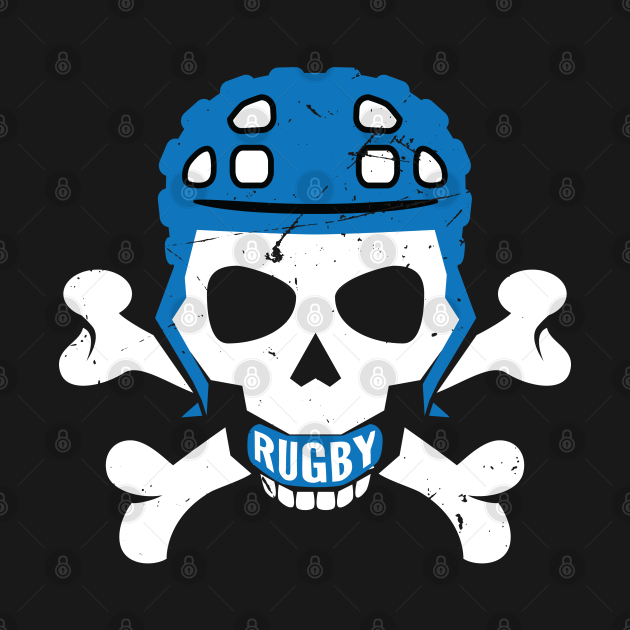 Rugby Fan Pirate Headgear Skull Kids Rugby Onesie TeePublic