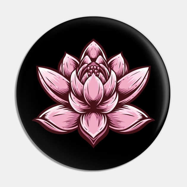 Lotus Pin by TambuStore