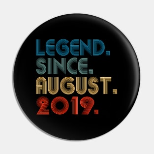 5 Legend Since August 2019 5Th Pin