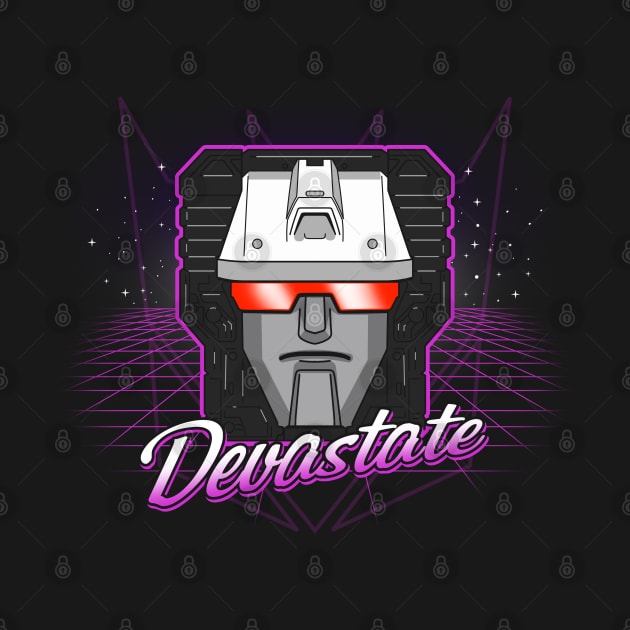 Devastate 80's Villain Robot G1 Cartoon Meme by BoggsNicolas