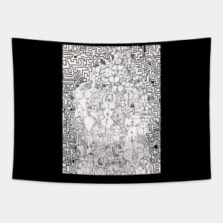 Bodily Milky Way (Original) Tapestry