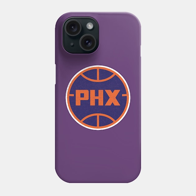 Phoenix Vintage Basketball Phone Case by WalkDesigns